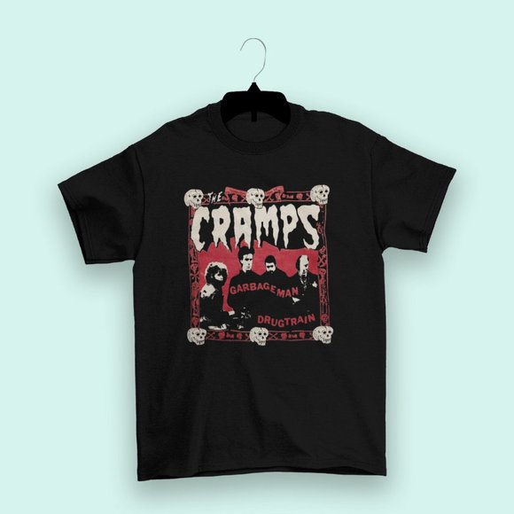 The Cramps Album Tour Men Garbage Drug Train Man T-Shirt - Picture 1 of 1